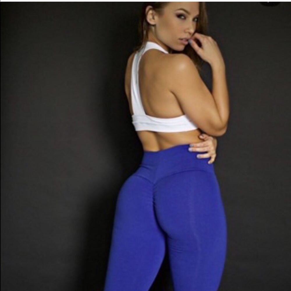 Blue body Brazil leggings